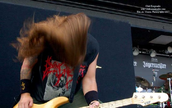 DevilDriver; Ozzfest 2007;August 12, 2007; Alpine Valley, East Troy, WI;
