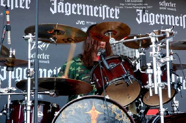DevilDriver; Ozzfest 2007;August 12, 2007; Alpine Valley, East Troy, WI;