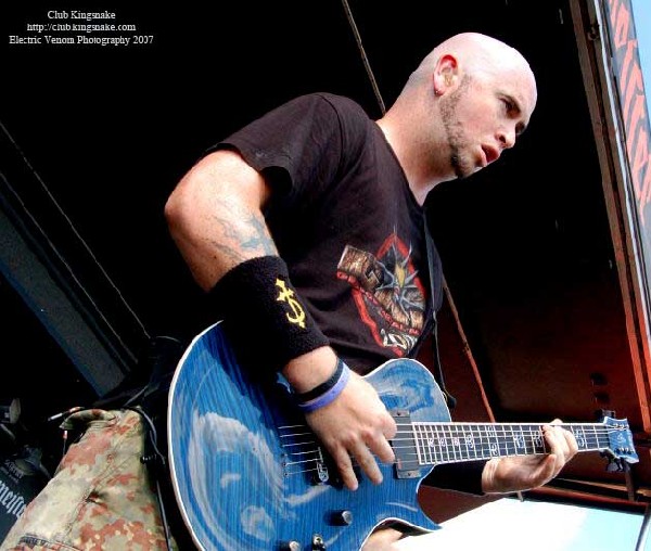 DevilDriver; Ozzfest 2007;August 12, 2007; Alpine Valley, East Troy, WI;