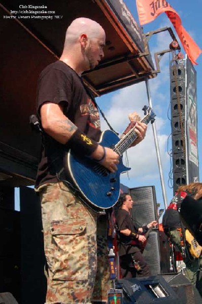 DevilDriver; Ozzfest 2007;August 12, 2007; Alpine Valley, East Troy, WI;