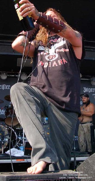 DevilDriver; Ozzfest 2007;August 12, 2007; Alpine Valley, East Troy, WI;