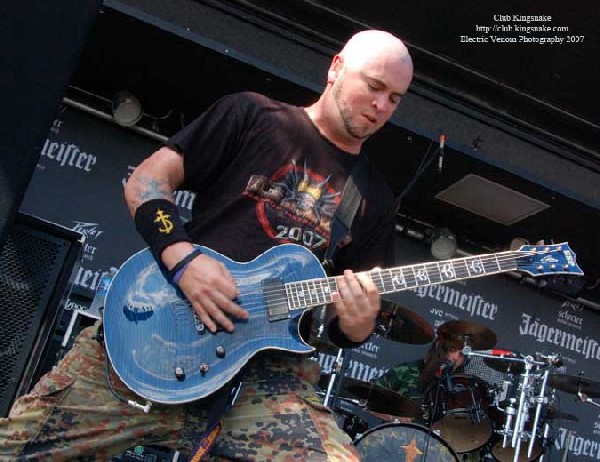 DevilDriver; Ozzfest 2007;August 12, 2007; Alpine Valley, East Troy, WI;
