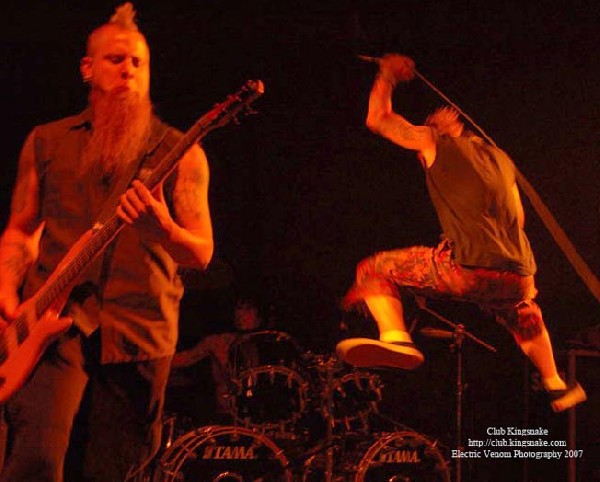 Five Finger Death Punch; The Rave, Milwaukee WI; October 15, 2007.