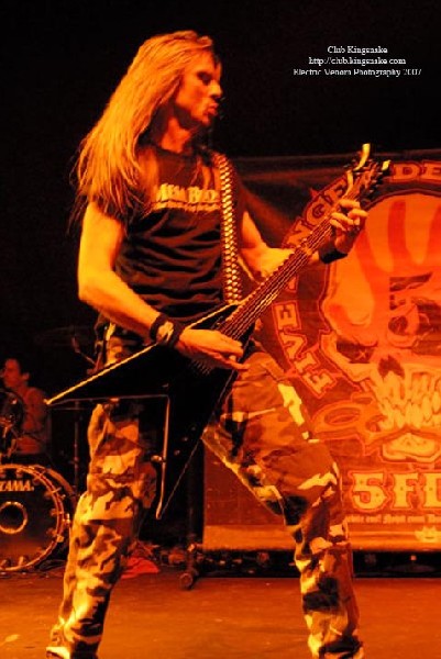 Five Finger Death Punch; The Rave, Milwaukee WI; October 15, 2007.