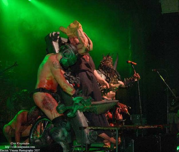 GWAR; Sounds of the Underground 2007; The Rave, Milwaukee WI; July 20, 2007