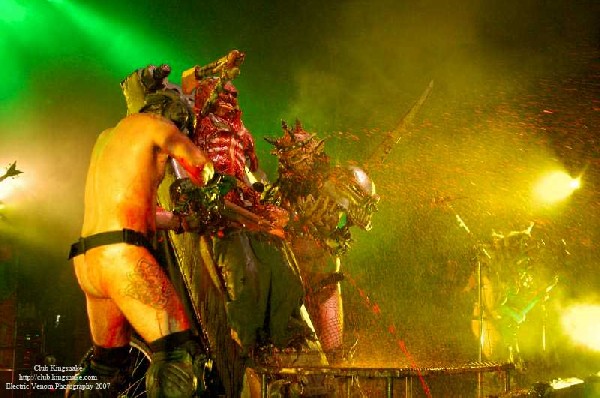 GWAR; Sounds of the Underground 2007; The Rave, Milwaukee WI; July 20, 2007
