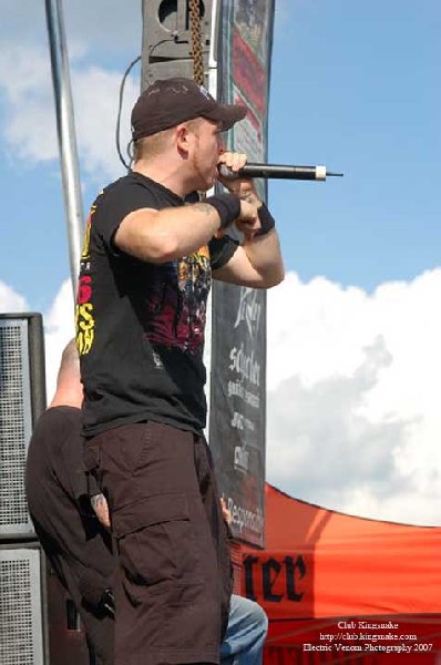 Hatebreed; Ozzfest 2007;August 12, 2007; Alpine Valley, East Troy, WI;