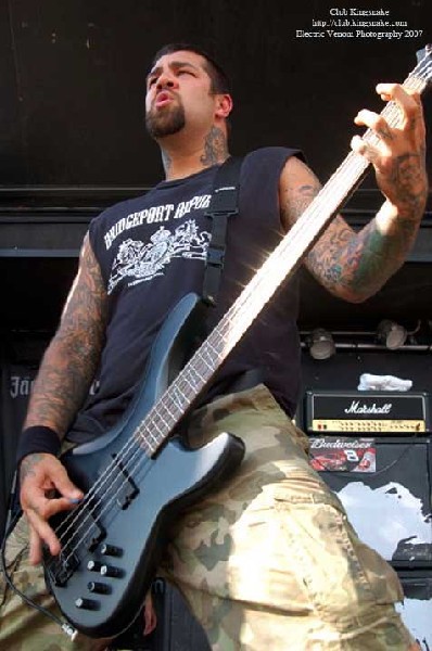 Hatebreed; Ozzfest 2007;August 12, 2007; Alpine Valley, East Troy, WI;