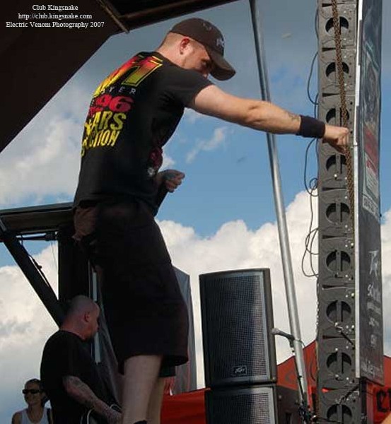 Hatebreed; Ozzfest 2007;August 12, 2007; Alpine Valley, East Troy, WI;