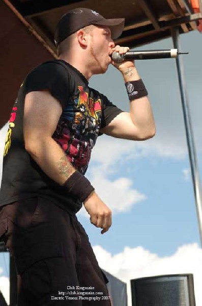 Hatebreed; Ozzfest 2007;August 12, 2007; Alpine Valley, East Troy, WI;