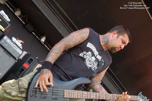 Hatebreed; Ozzfest 2007;August 12, 2007; Alpine Valley, East Troy, WI;