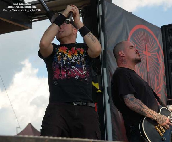 Hatebreed; Ozzfest 2007;August 12, 2007; Alpine Valley, East Troy, WI;