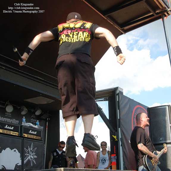 Hatebreed; Ozzfest 2007;August 12, 2007; Alpine Valley, East Troy, WI;