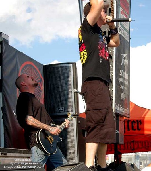 Hatebreed; Ozzfest 2007;August 12, 2007; Alpine Valley, East Troy, WI;