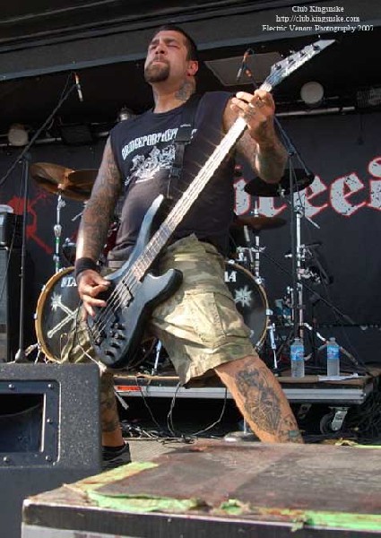 Hatebreed; Ozzfest 2007;August 12, 2007; Alpine Valley, East Troy, WI;