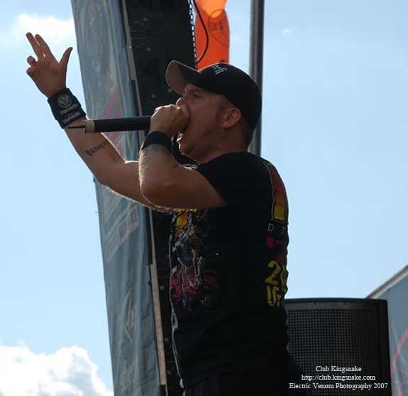 Hatebreed; Ozzfest 2007;August 12, 2007; Alpine Valley, East Troy, WI;