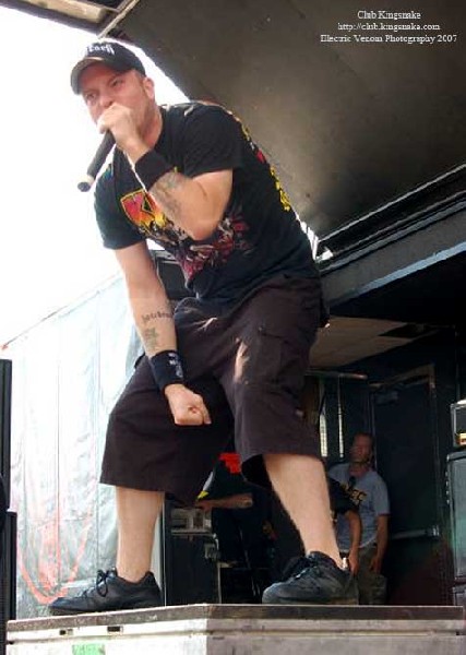 Hatebreed; Ozzfest 2007;August 12, 2007; Alpine Valley, East Troy, WI;