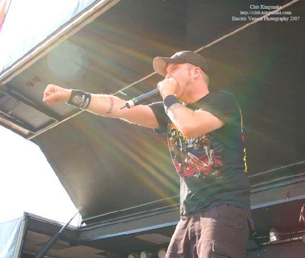 Hatebreed; Ozzfest 2007;August 12, 2007; Alpine Valley, East Troy, WI;