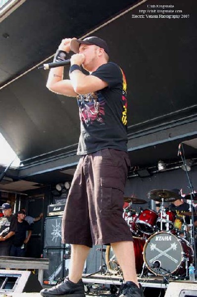 Hatebreed; Ozzfest 2007;August 12, 2007; Alpine Valley, East Troy, WI;