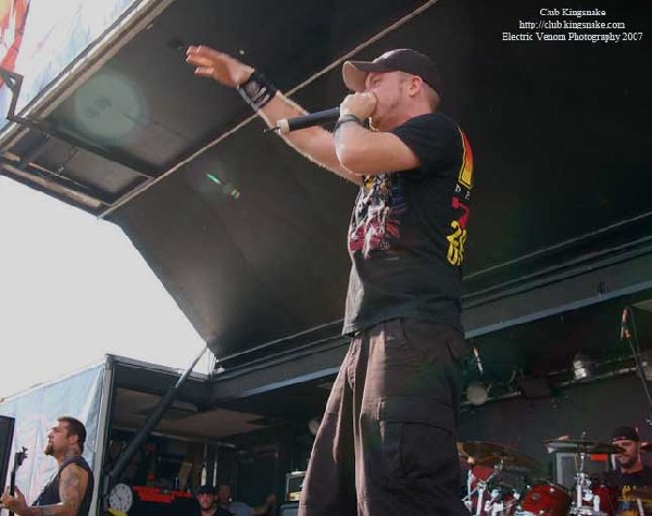 Hatebreed; Ozzfest 2007;August 12, 2007; Alpine Valley, East Troy, WI;