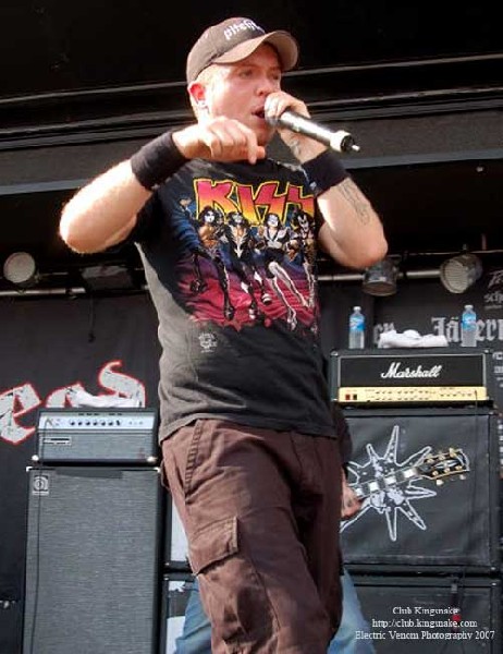Hatebreed; Ozzfest 2007;August 12, 2007; Alpine Valley, East Troy, WI;