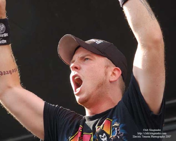 Hatebreed; Ozzfest 2007;August 12, 2007; Alpine Valley, East Troy, WI;