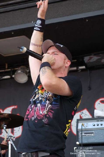 Hatebreed; Ozzfest 2007;August 12, 2007; Alpine Valley, East Troy, WI;