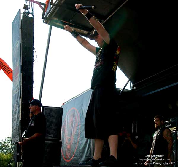 Hatebreed; Ozzfest 2007;August 12, 2007; Alpine Valley, East Troy, WI;