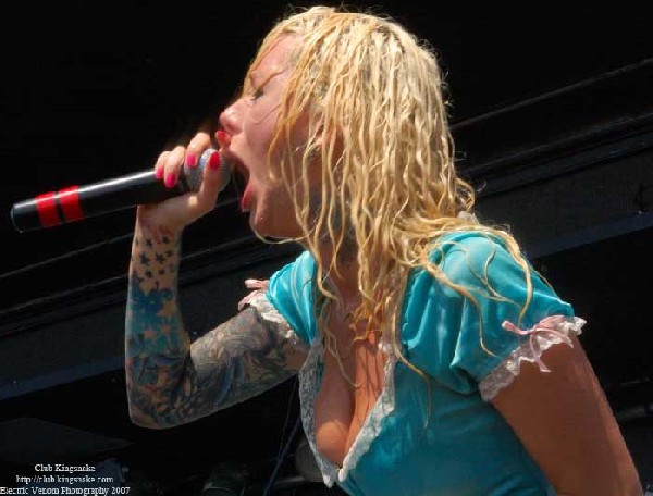 In This Moment; Ozzfest 2007;August 12, 2007; Alpine Valley, East Troy, WI;