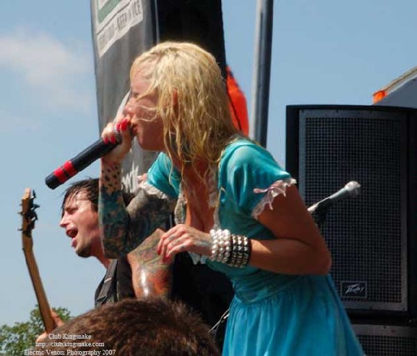In This Moment; Ozzfest 2007;August 12, 2007; Alpine Valley, East Troy, WI;