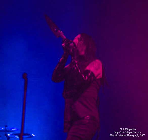 Marilyn Manson; Allstate Arena, Chicago, IL; August 13, 2007