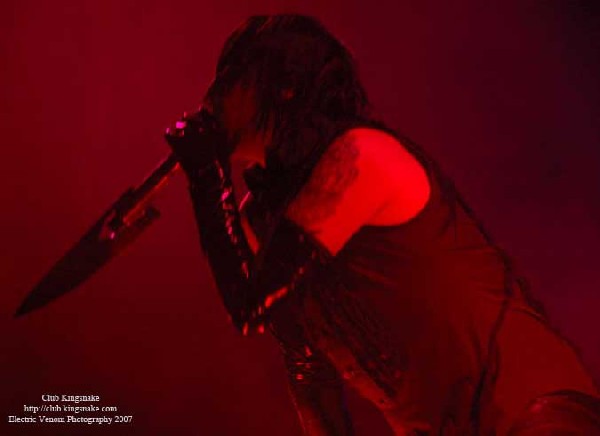 Marilyn Manson; Allstate Arena, Chicago, IL; August 13, 2007