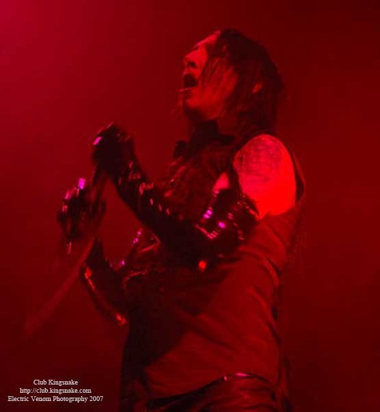 Marilyn Manson; Allstate Arena, Chicago, IL; August 13, 2007