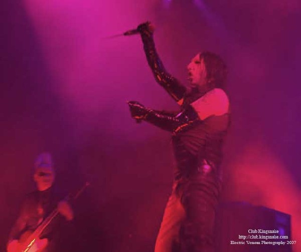 Marilyn Manson; Allstate Arena, Chicago, IL; August 13, 2007