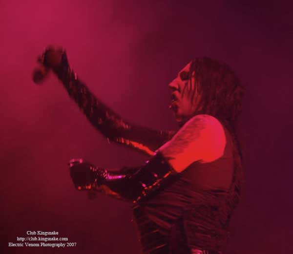 Marilyn Manson; Allstate Arena, Chicago, IL; August 13, 2007