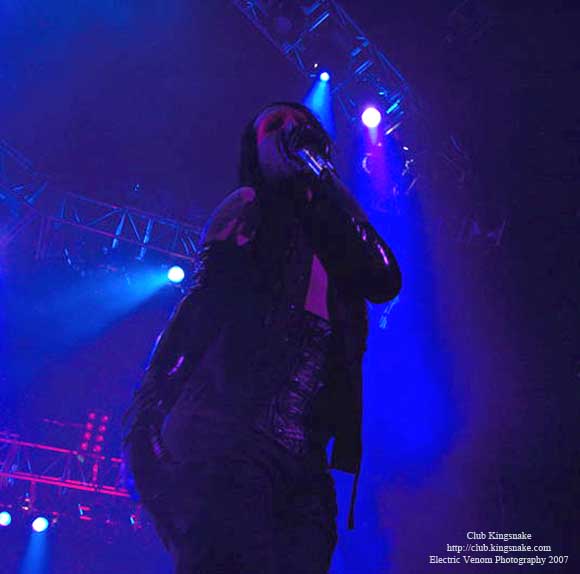 Marilyn Manson; Allstate Arena, Chicago, IL; August 13, 2007