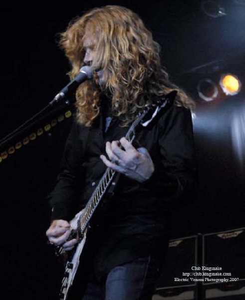 Megadeth; The Rave, Milwaukee WI; September 19, 2007