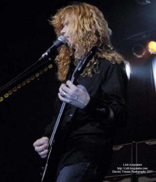 Megadeth; The Rave, Milwaukee WI; September 19, 2007