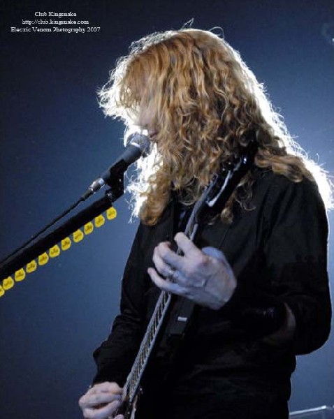 Megadeth; The Rave, Milwaukee WI; September 19, 2007