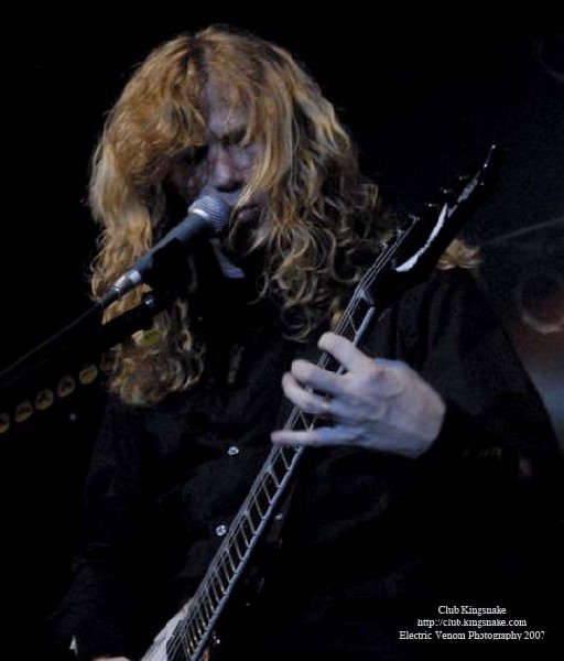 Megadeth; The Rave, Milwaukee WI; September 19, 2007