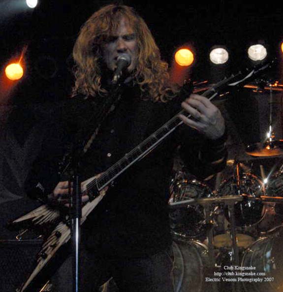 Megadeth; The Rave, Milwaukee WI; September 19, 2007