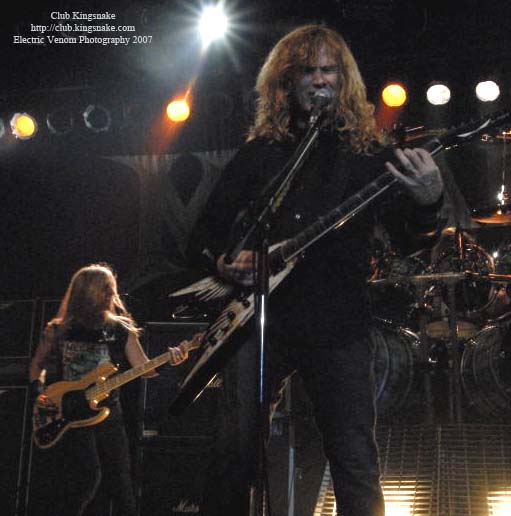 Megadeth; The Rave, Milwaukee WI; September 19, 2007