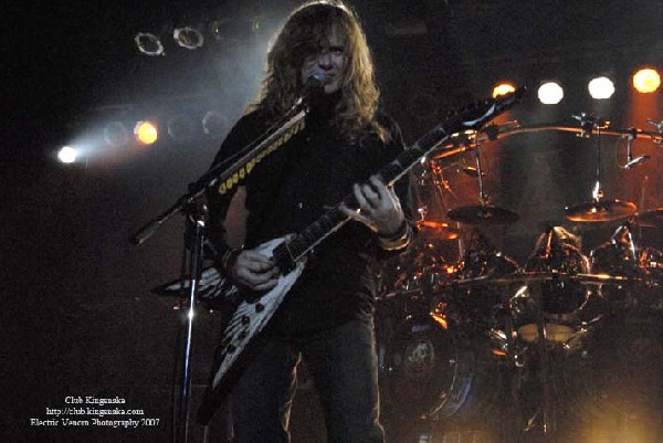 Megadeth; The Rave, Milwaukee WI; September 19, 2007