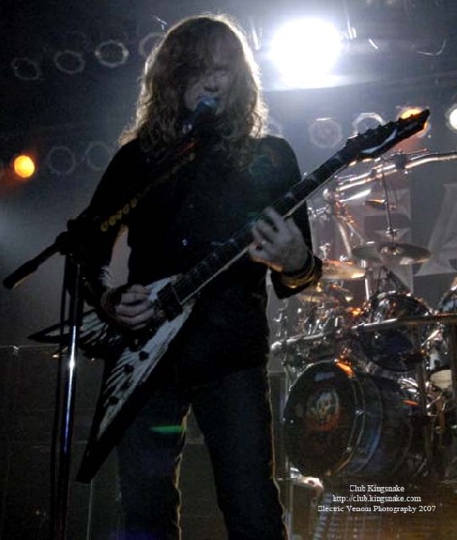 Megadeth; The Rave, Milwaukee WI; September 19, 2007
