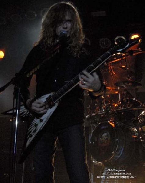 Megadeth; The Rave, Milwaukee WI; September 19, 2007