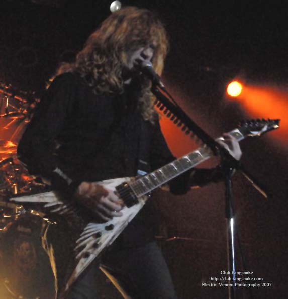 Megadeth; The Rave, Milwaukee WI; September 19, 2007