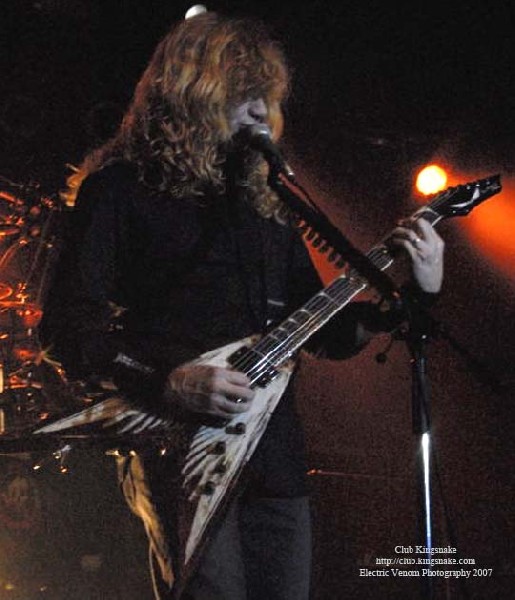 Megadeth; The Rave, Milwaukee WI; September 19, 2007