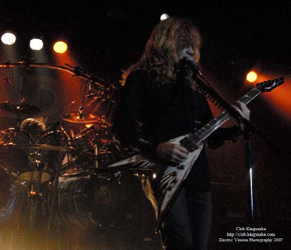 Megadeth; The Rave, Milwaukee WI; September 19, 2007
