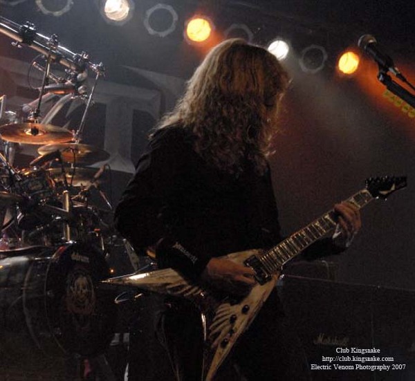 Megadeth; The Rave, Milwaukee WI; September 19, 2007