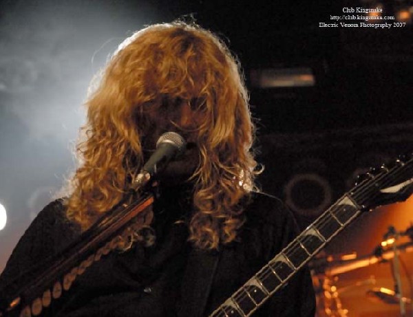 Megadeth; The Rave, Milwaukee WI; September 19, 2007